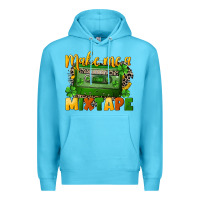 Ocean Blue Make me a mixtape St. Patrick's Day Premium Hoodie - CowGirlArtShop