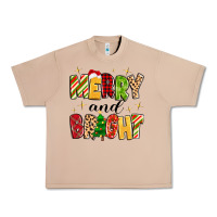 Burro merry and bright Urban Heavy Tee - MaliasSmallBusiness