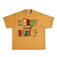 Peanut Butter merry and bright Urban Heavy Tee - MaliasSmallBusiness