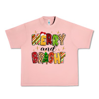 Salmon merry and bright Urban Heavy Tee - MaliasSmallBusiness