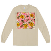Mushroom bees and flowers Long Sleeve Tee - Artiststas