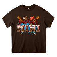 Chocolate Brown baseball mini Heavy Core Tee - AdoDesignShop