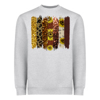 Heather Grey Colorful brush stroke thankful Heavyweight Sweatshirt - Bettercallsaul