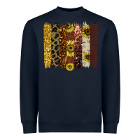 Navy Colorful brush stroke thankful Heavyweight Sweatshirt - Bettercallsaul