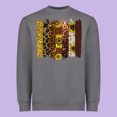 Colorful Brush Stroke Thankful Heavyweight Sweatshirt Designed By Bettercallsaul