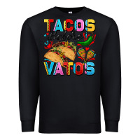 Black Tacos before Vatos Valentine's Day Premium Sweatshirt - FaDigitalArtStudio