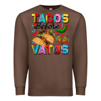 Chestnut Tacos before Vatos Valentine's Day Premium Sweatshirt - FaDigitalArtStudio