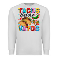 Dove Grey Tacos before Vatos Valentine's Day Premium Sweatshirt - FaDigitalArtStudio
