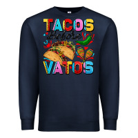 Navy Tacos before Vatos Valentine's Day Premium Sweatshirt - FaDigitalArtStudio