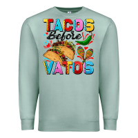Seafoam Tacos before Vatos Valentine's Day Premium Sweatshirt - FaDigitalArtStudio