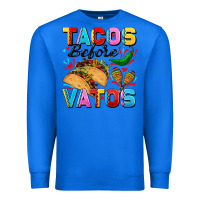 True Royal Tacos before Vatos Valentine's Day Premium Sweatshirt - FaDigitalArtStudio