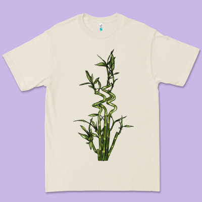 Lucky Bamboo Premium Tee Designed By Lillyallendesigns
