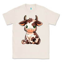 Natural Baby Brown Cow Classic Tee - MaliasSmallBusiness