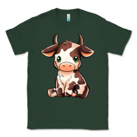 Sports Green Baby Brown Cow Classic Tee - MaliasSmallBusiness