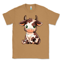 Toasted Coconut Baby Brown Cow Classic Tee - MaliasSmallBusiness