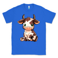 True Royal Baby Brown Cow Classic Tee - MaliasSmallBusiness