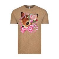 Vintage Coffee reindeer head christmas Vintage Tee - MaliasSmallBusiness