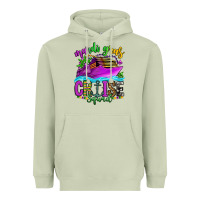 Matcha mardi gras cruise squad Heavyweight Hoodie - OliviaCreatesArt