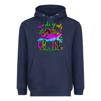 Navy mardi gras cruise squad Heavyweight Hoodie - OliviaCreatesArt