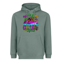 Sage mardi gras cruise squad Heavyweight Hoodie - OliviaCreatesArt