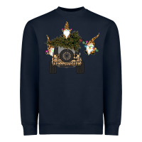Navy Gnomes Truck Car  Christmas Heavyweight Sweatshirt - Bettercallsaul