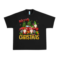 Black merry christmas gnomes truck Urban Heavy Tee - MaliasSmallBusiness