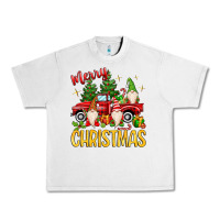 Lunar Rock merry christmas gnomes truck Urban Heavy Tee - MaliasSmallBusiness