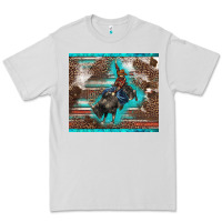 Dove Grey western rodeo bullfighter serape leopards turquoise's gliterrs Premium Tee - BarkalooDesign