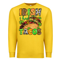 Lemon St. Patrick's Irish i had tacos Premium Sweatshirt - OliviaCreatesArt