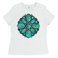 Turquoise Gemstone Ladies Tee | Teevron