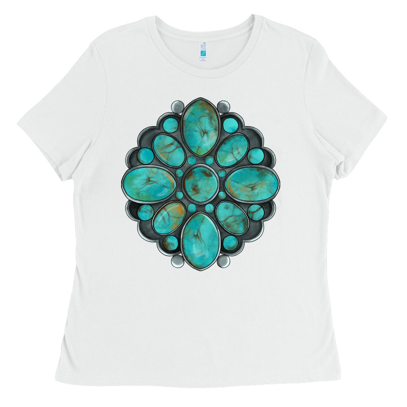Turquoise Gemstone Ladies Tee by Artiststas | Teevron