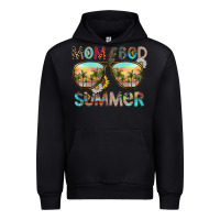 Black Mom Bad Summer Urban Hoodie - CowhideDigitalArt