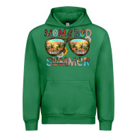 Emerald Mom Bad Summer Urban Hoodie - CowhideDigitalArt