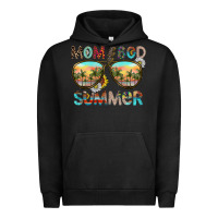 Pigment Black Mom Bad Summer Urban Hoodie - CowhideDigitalArt