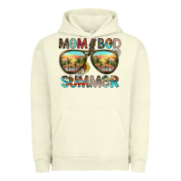 Pigment Pistachio Mom Bad Summer Urban Hoodie - CowhideDigitalArt