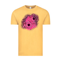 Vintage Mustard ribbon patch Vintage Tee - JahusDesignShop