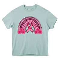 Arona breast cancer rainbow Heavy Core Tee - AdoDesignShop