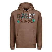 Chestnut Howdy bitches mother's day Premium Hoodie - HowdyJamesFarm