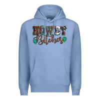 Colony Blue Howdy bitches mother's day Premium Hoodie - HowdyJamesFarm