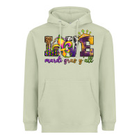 Matcha love. ardi gras y'all Heavyweight Hoodie - OliviaCreatesArt