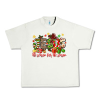 Pistachio jesus the reason for the season Urban Heavy Tee - MaliasSmallBusiness
