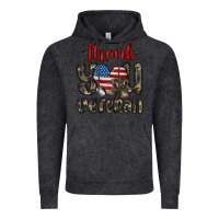 Vintage Black thank you veteran Vintage Hoodie - MaliasSmallBusiness