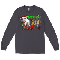 Smoke merry cluckin christmas Long Sleeve Tee - SublimationCraftShop