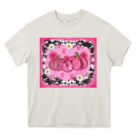 Cream breast cancer pumpkins Heavy Core Tee - AdoDesignShop