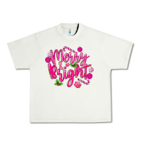 Pistachio merry and bright Urban Heavy Tee - MaliasSmallBusiness