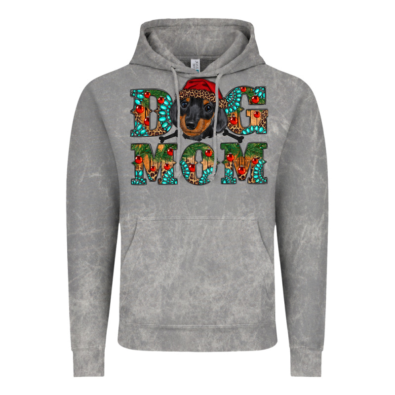 Christmas Dog Mom Dachshund Vintage Hoodie by RanaPortraitStore | Teevron
