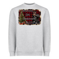 Heather Grey All I want for Christmas is RIP Heavyweight Sweatshirt - Bettercallsaul