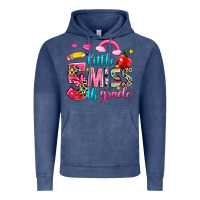Vintage Denim little miss fifth grade Vintage Hoodie - NancyCooperArtShop