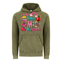 Vintage Olive little miss fifth grade Vintage Hoodie - NancyCooperArtShop