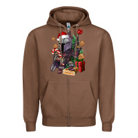 Chestnut Christmas gnome Zipper Hoodie - CowGirlArtShop